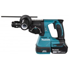 MAKITA - DHR243RTJ - Tassellatore 18V SDS-Plus compatibile 24 mm BL - 3 Funzioni