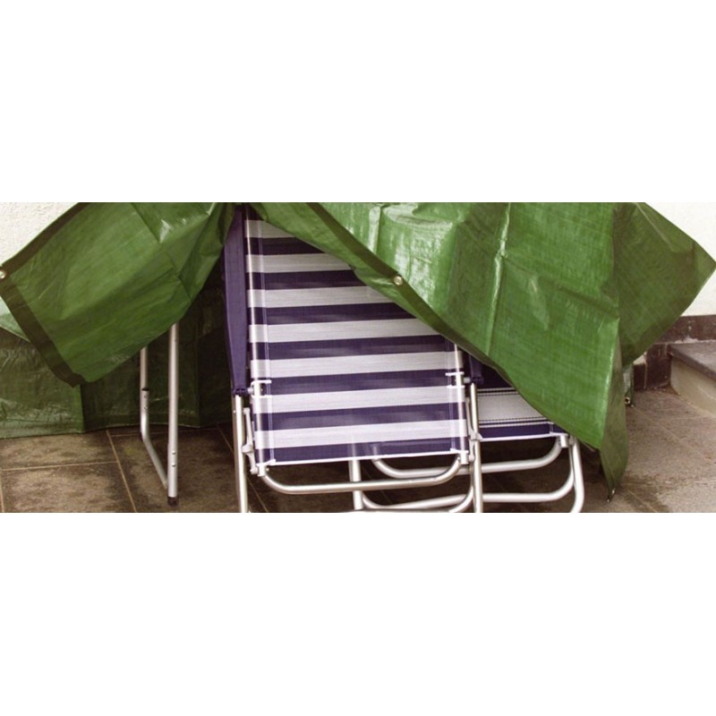 Set Protezione Intemperie Per Legna Da Ardere QUICK STAR - 2 Tende 66x148 Cm In PVC, Per Scaffali 70x185 Cm - Foto 2