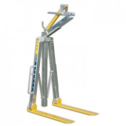 FORCA ZINCATA DENTI AUTOLIVELLANTI BILANCIAMENTO CON MOLLA 20ZN
